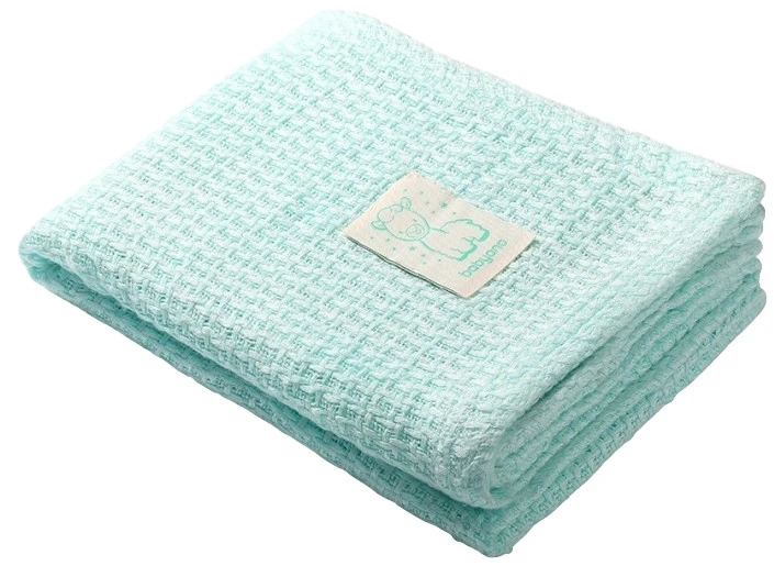 Baby Ono Bamboo Gebreid Mint Wiegdeken 75 X 100 Cm 479/03 1 Baby Ono Bamboo Gebreid Mint Wiegdeken 75 X 100 Cm 479/03
