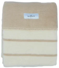 Zaffiro Ecru & Beige Gestreept 75 X 100 Cm Wiegdeken 15090 -Dolu Verkoopwinkel beigeecrustrependekes 4
