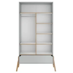 Bellamy Lotta Grey Babykamer: Ledikant/Juniorbed, Commode Met 6 Lades En 2-Deurskast 25 Bellamy Lotta Grey Babykamer: Ledikant/Juniorbed, Commode Met 6 Lades En 2-Deurskast -Dolu Verkoopwinkel bellamy lotta grey 2 deurskast loszsz2d 2 2