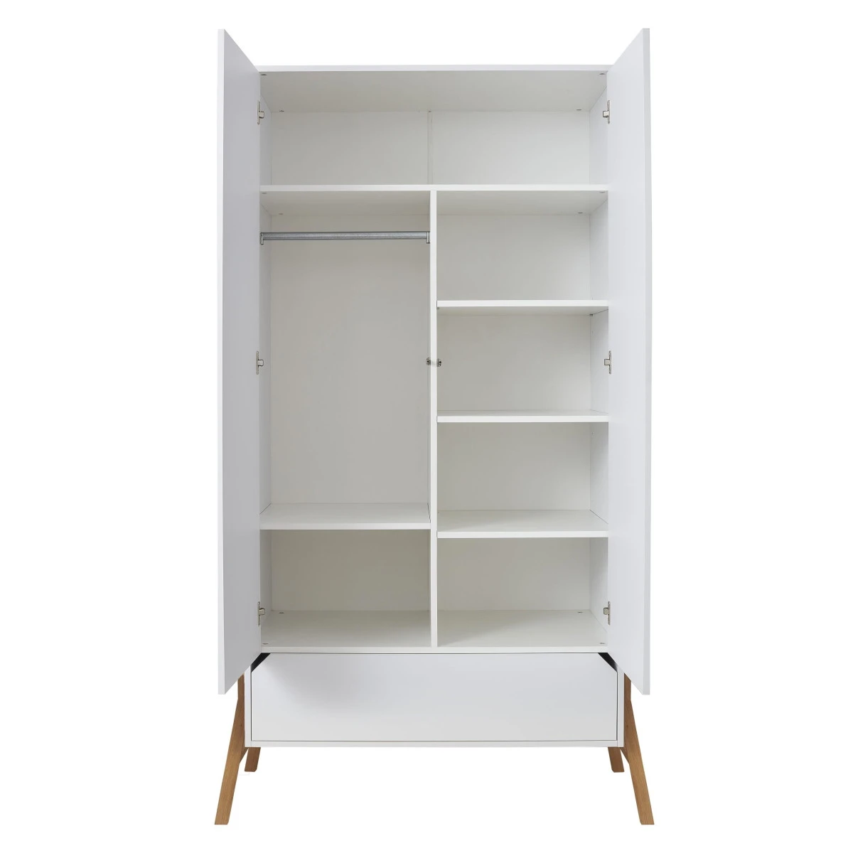 Bellamy Lotta Snow Babykamer: Ledikant/Juniorbed, Commode En 2-Deurskast 12 Bellamy Lotta Snow Babykamer: Ledikant/Juniorbed, Commode En 2-Deurskast - Afbeelding 12