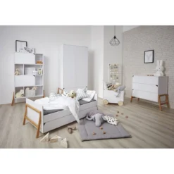 Bellamy Lotta Snow 70 X 140 Cm Ledikant/Juniorbed LOBILO70 -Dolu Verkoopwinkel bellamy lotta snow babykamer 3