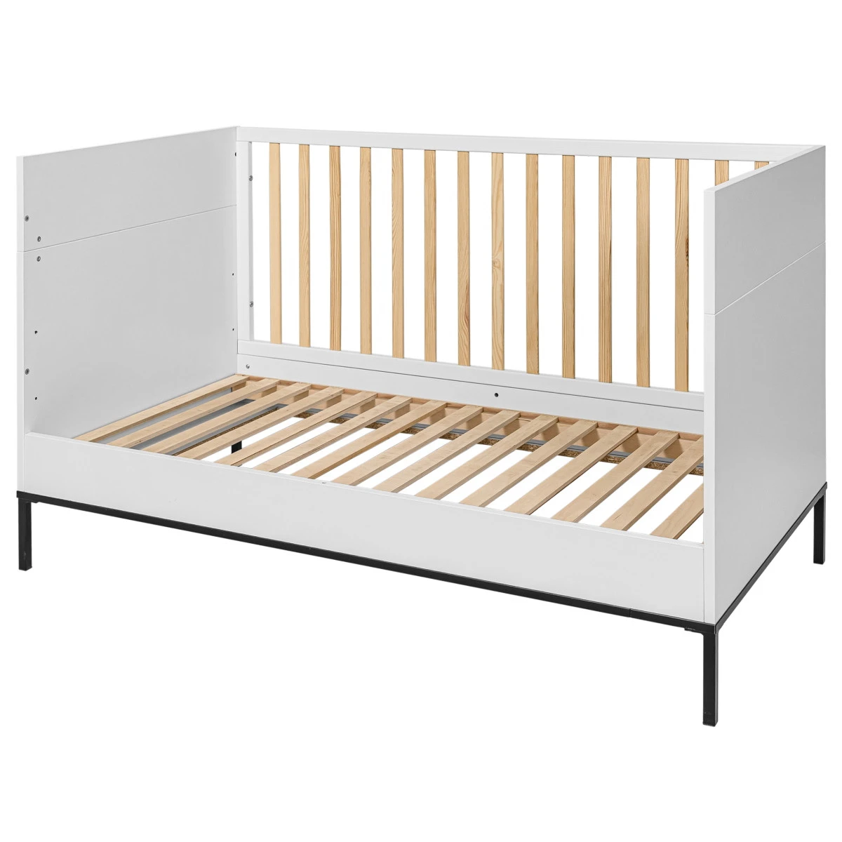 Bellamy Lumi White 70 X 140 Cm Ledikant/Juniorbed LUBILO70 3 Bellamy Lumi White 70 X 140 Cm Ledikant/Juniorbed LUBILO70 - Afbeelding 3