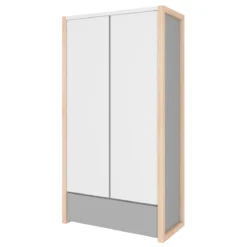 Bellamy Pinette Babykamer: Ledikant/Juniorbed, Commode En 2-Deurskast -Dolu Verkoopwinkel bellamy pinette 2 deurskast pibssz2d 1 1