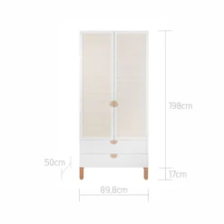 Bellamy Ratata 2-Deurskast RABISZ2D -Dolu Verkoopwinkel bellamy ratata 2 deurskast rabisz2d 1