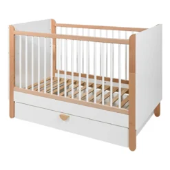 Bellamy Ratata Babykamer: Ledikant En Commode -Dolu Verkoopwinkel bellamy ratata 60 x 120 cm ledikant rabilo60 19 1