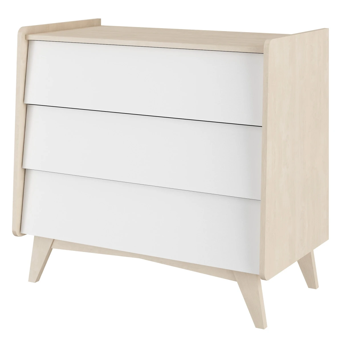 Bellamy So Sixty Babykamer: Ledikant/Juniorbed, Commode En 2-Deurskast 8 Bellamy So Sixty Babykamer: Ledikant/Juniorbed, Commode En 2-Deurskast - Afbeelding 8