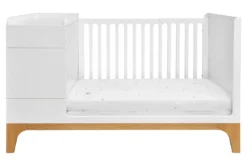 Bellamy UP! Grey 70 X 120/160 Cm 2-in-1 Meegroei Ledikant En Commode -Dolu Verkoopwinkel bellamy up white 70 x 120 160 cm 2 in 1 meegroei ledikant en commode 7 2