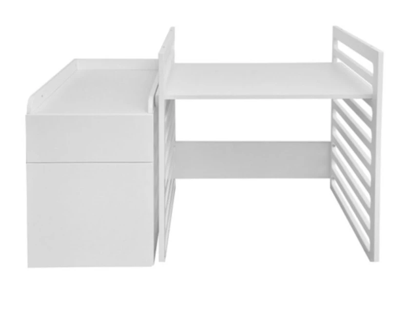 Bellamy UP! White 70 X 120/160 Cm 2-in-1 Meegroei Ledikant En Commode Incl. Lade - Afbeelding 6