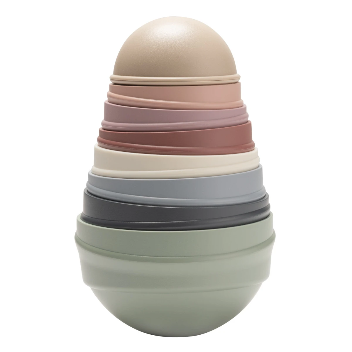 Bibs Pastel Rainbow Wobbly Tower Stapeltoren 4100100 2 Bibs Pastel Rainbow Wobbly Tower Stapeltoren 4100100 - Afbeelding 2