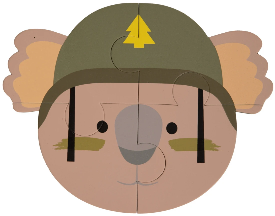 Bo Jungle B-Animal Aap Beer Koala 3 Stuks Puzzel B950010 6 Bo Jungle B-Animal Aap Beer Koala 3 Stuks Puzzel B950010 - Afbeelding 6