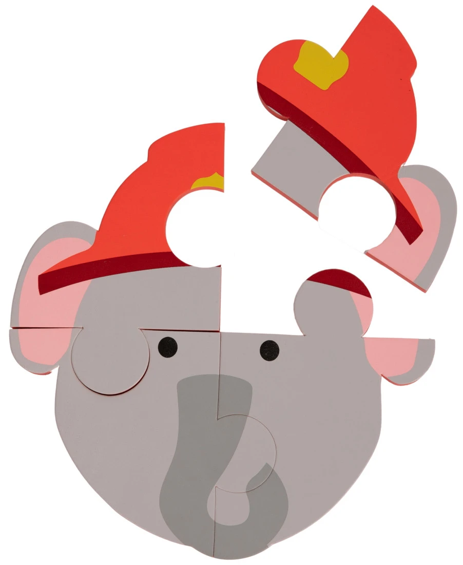 Bo Jungle B-Animal Panda Olifant Leeuw 3 Stuks Puzzel B950000 - Afbeelding 7