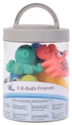 Bo Jungle B-Bath Friends 6 Stuks Badspeelgoed B900210 -Dolu Verkoopwinkel bo jungle b bath friends 6 stuks badspeelgoed b900210 1