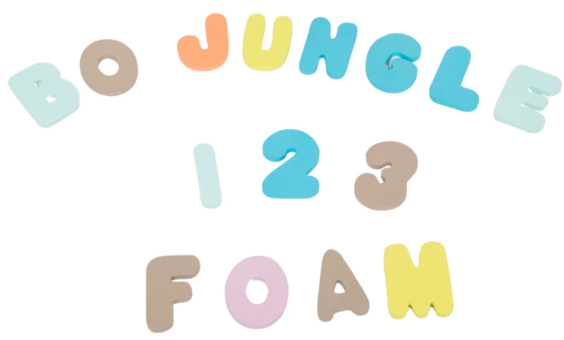 Bo Jungle B-Bath Numbers & Letters 36 Stuks Badspeelgoed B900410 2 Bo Jungle B-Bath Numbers & Letters 36 Stuks Badspeelgoed B900410 - Afbeelding 2