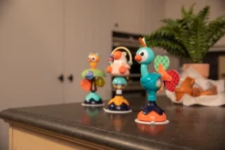 Bo Jungle B-Suction Toy Cute Peacock Kinderstoel Speelgoed B910820 -Dolu Verkoopwinkel bo jungle b suction toy cute peacock kinderstoel speelgoed b910820 7