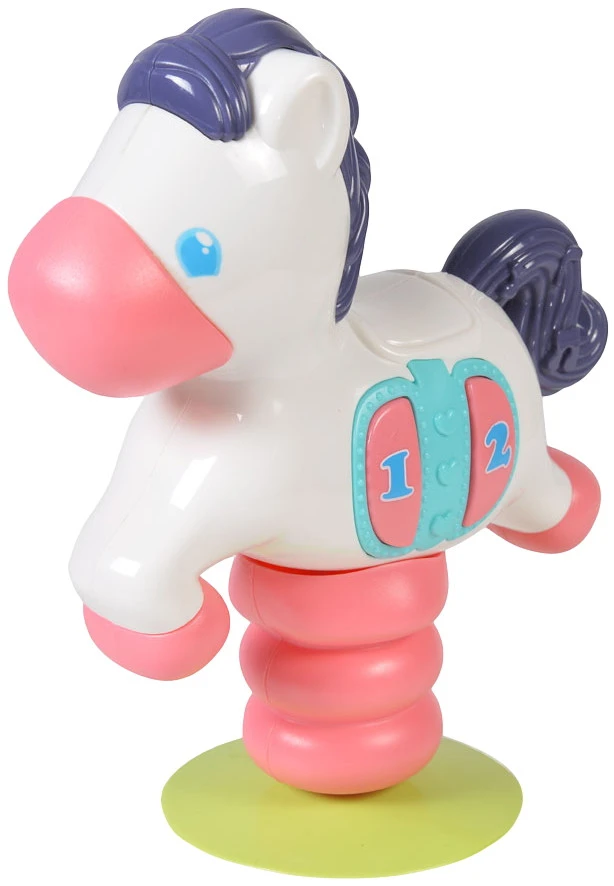 Cangaroo Baby Pony Met Licht Kinderstoel Speelgoed K999-138B 1 Cangaroo Baby Pony Met Licht Kinderstoel Speelgoed K999-138B