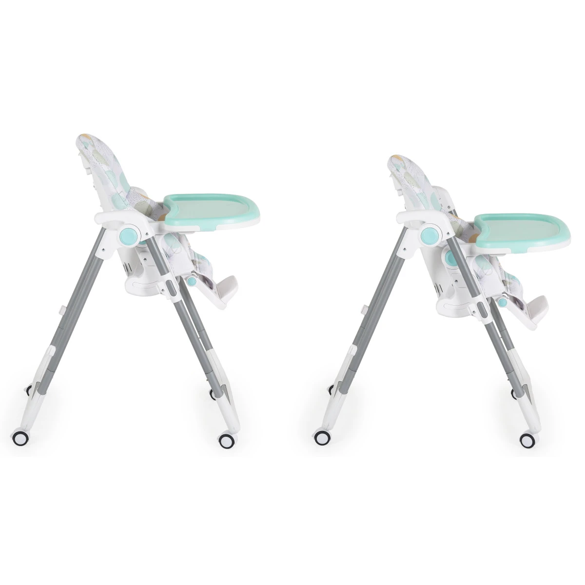 Cangaroo Bueno Blauw Kinderstoel 109980 5 Cangaroo Bueno Blauw Kinderstoel 109980 - Afbeelding 5