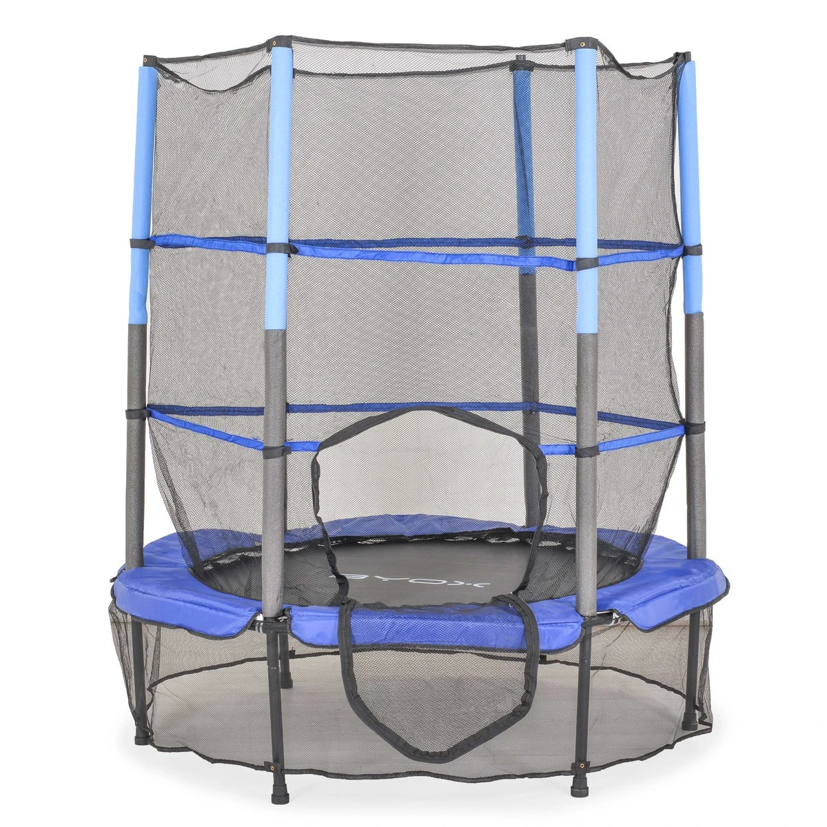 Cangaroo Hop Blauw 140 Cm Trampoline Met Net 2 Cangaroo Hop Blauw 140 Cm Trampoline Met Net - Afbeelding 2
