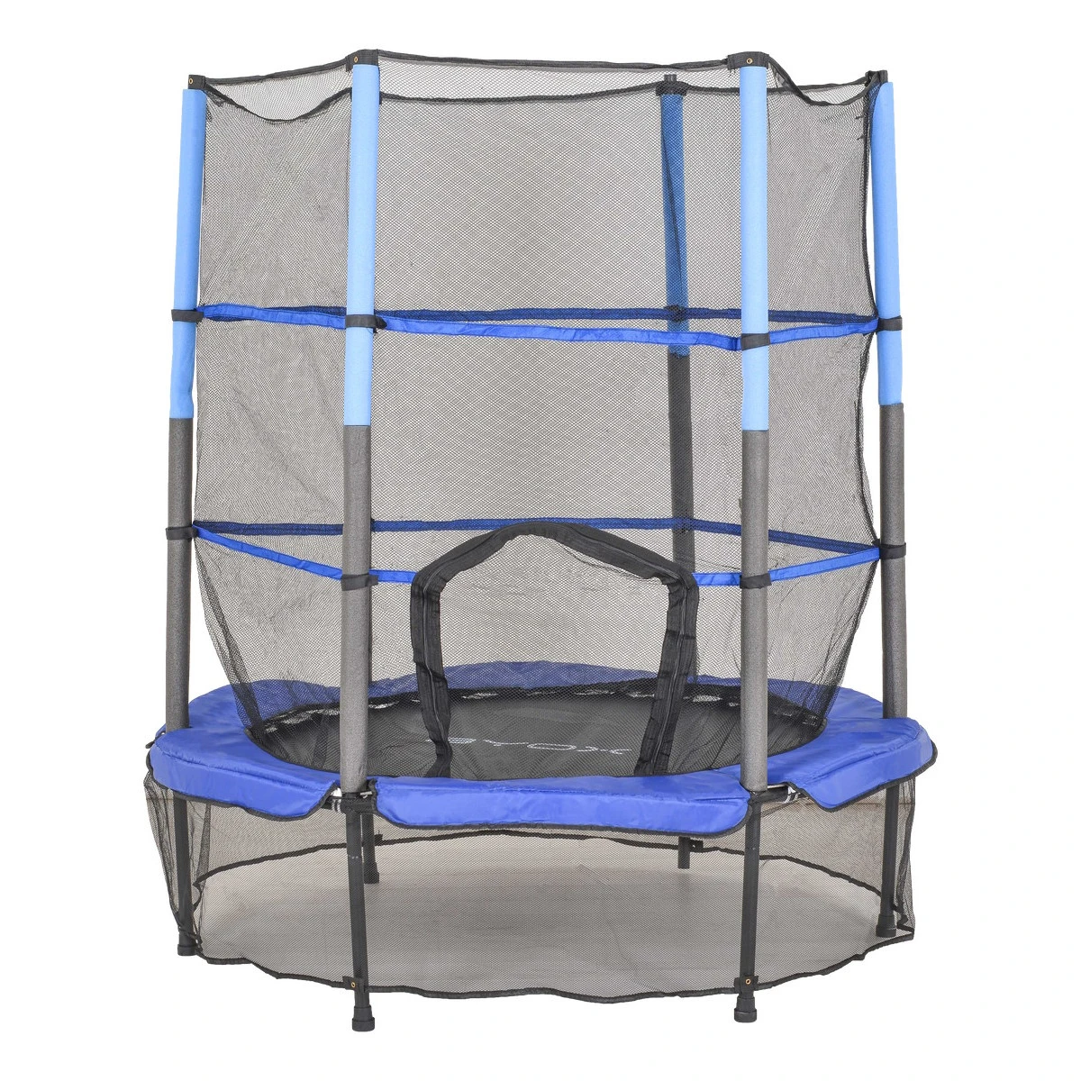Cangaroo Hop Blauw 140 Cm Trampoline Met Net 1 Cangaroo Hop Blauw 140 Cm Trampoline Met Net