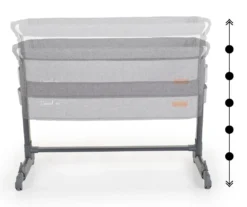 Cangaroo Connect Us Grey Wieg Aan Bed -Dolu Verkoopwinkel cangaroo connect us grey wieg aan bed 8