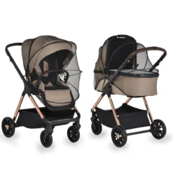 Cangaroo Empire Beige 3-in-1 Kinderwagen Incl. Autostoel -Dolu Verkoopwinkel cangaroo empire beige 3 in 1 kinderwagen incl. autostoel 10
