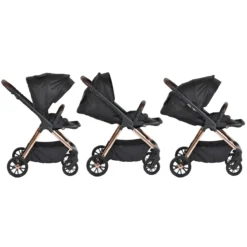 Cangaroo Empire Black 3-in-1 Kinderwagen Incl. Autostoel -Dolu Verkoopwinkel cangaroo empire black 3 in 1 kinderwagen incl. autostoel 12