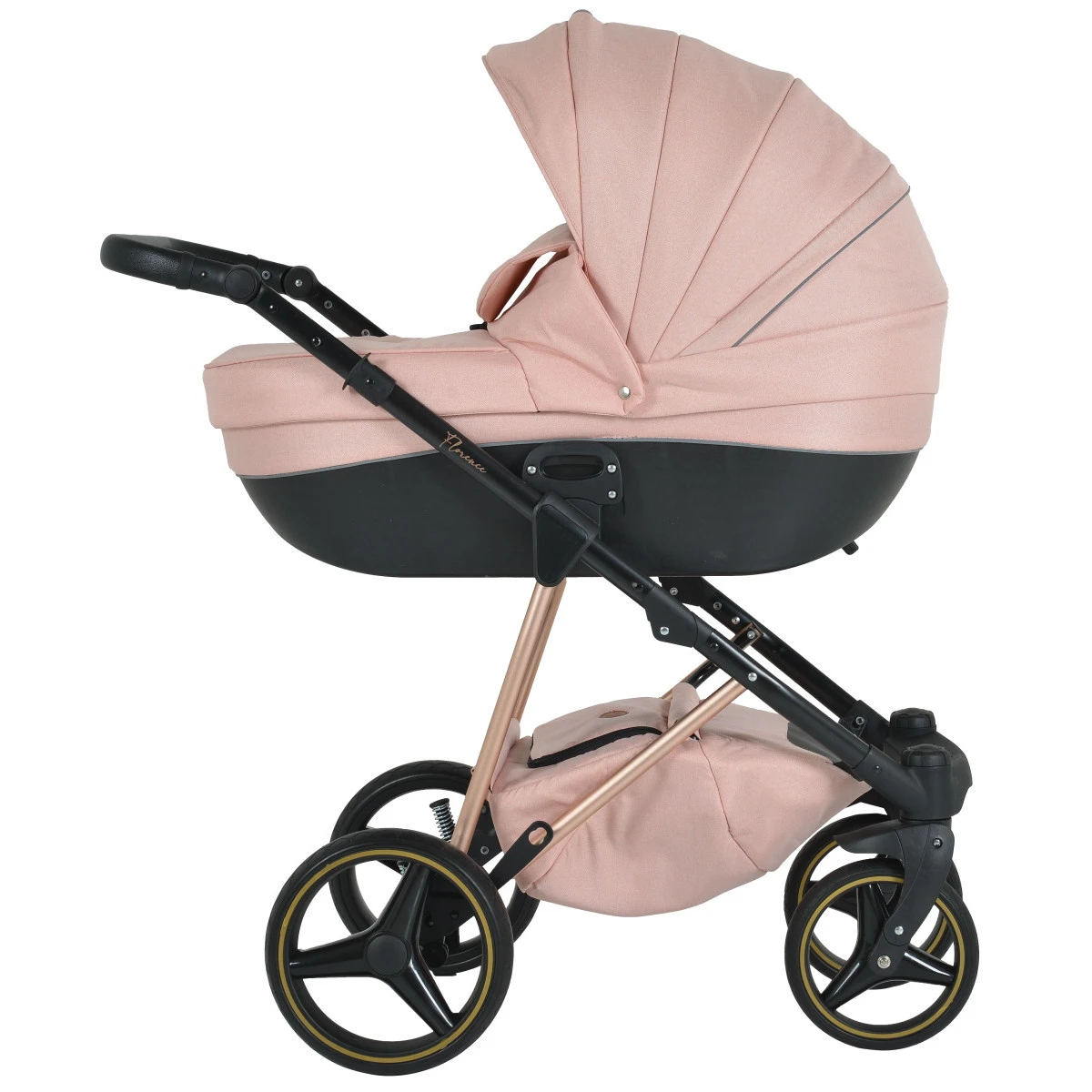 Cangaroo Florence Pink 3-in-1 Kinderwagen Incl. Autostoel 109995 2 Cangaroo Florence Pink 3-in-1 Kinderwagen Incl. Autostoel 109995 - Afbeelding 2
