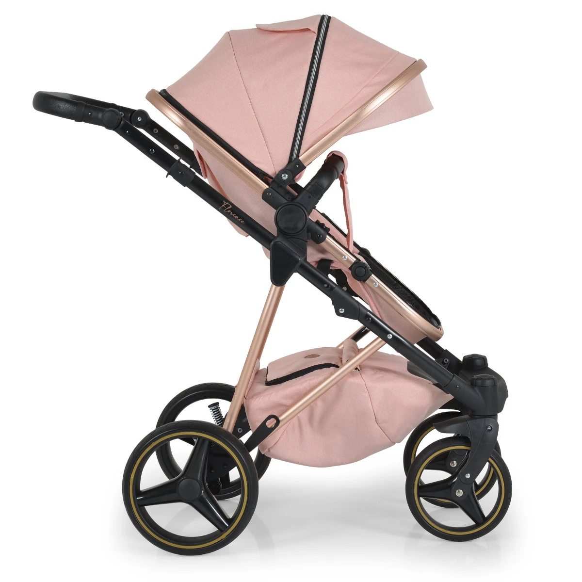Cangaroo Florence Pink 3-in-1 Kinderwagen Incl. Autostoel 109995 8 Cangaroo Florence Pink 3-in-1 Kinderwagen Incl. Autostoel 109995 - Afbeelding 8