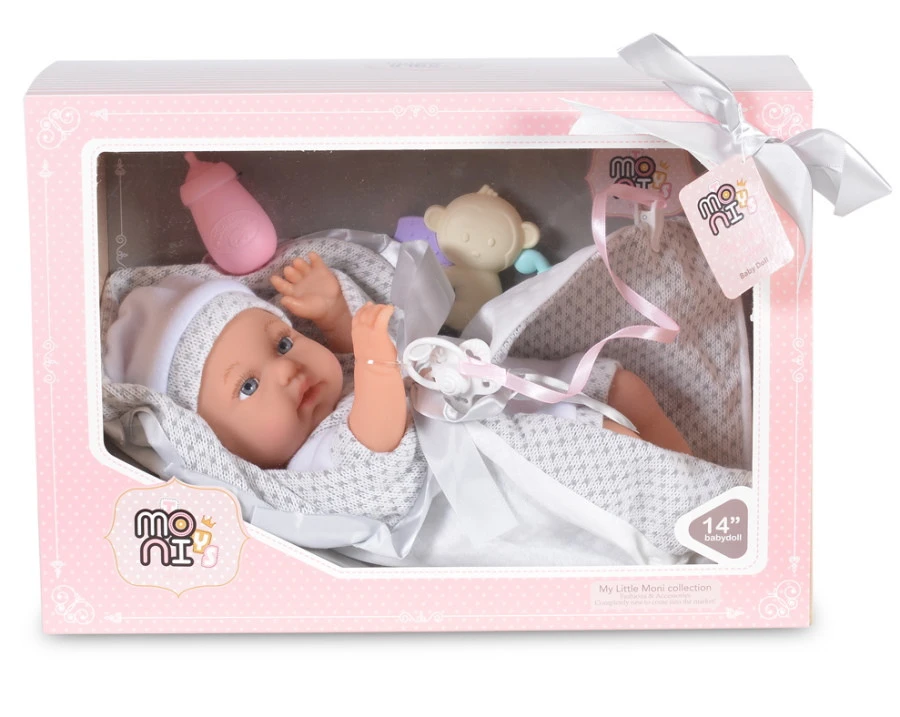 Cangaroo Grijs 36cm Pop 8553 3 Cangaroo Grijs 36cm Pop 8553 - Afbeelding 3