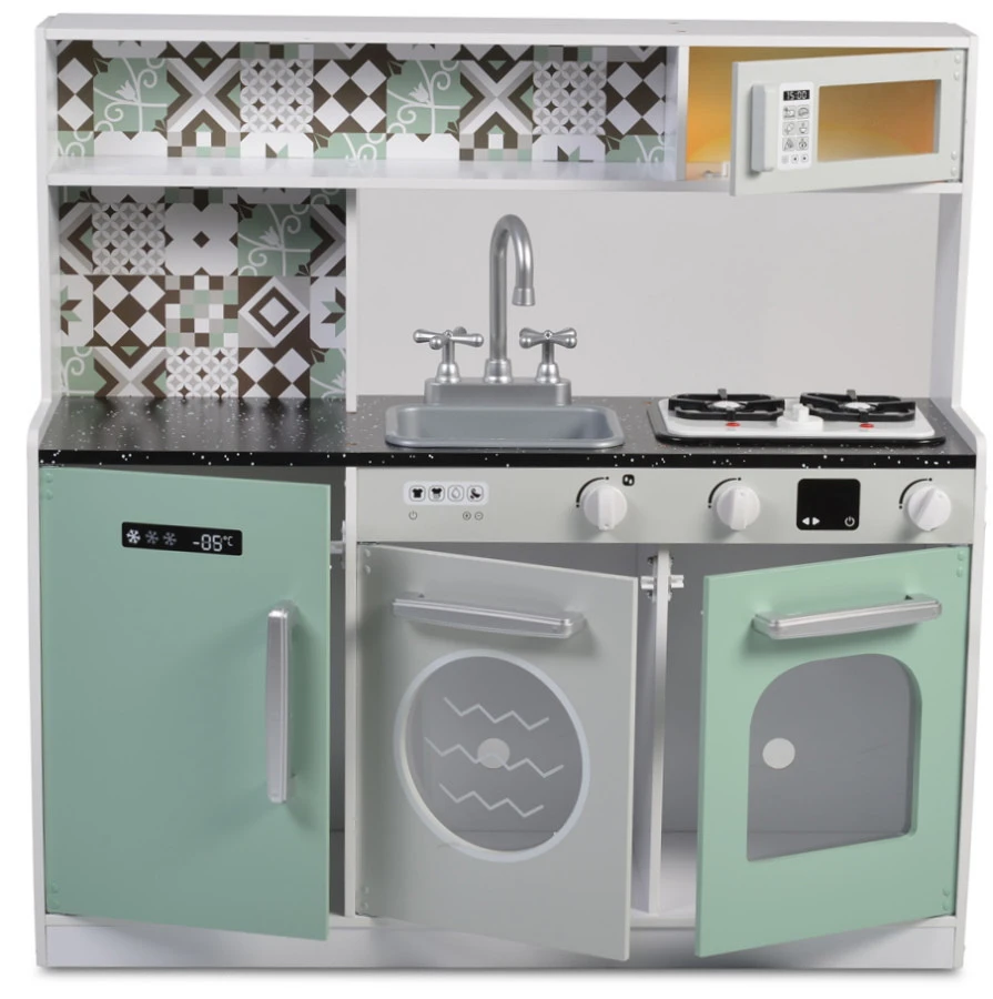 Cangaroo Houten Speelgoedkeuken 7257 2 Cangaroo Houten Speelgoedkeuken 7257 - Afbeelding 2