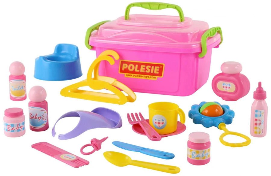 Cangaroo Nanny 18-delige Speelset Met Koffertje 53473 1 Cangaroo Nanny 18-delige Speelset Met Koffertje 53473