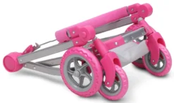Cangaroo Pink Rose Poppen Kinderwagen 9651B -Dolu Verkoopwinkel cangaroo pink rose poppen kinderwagen 9651b 10