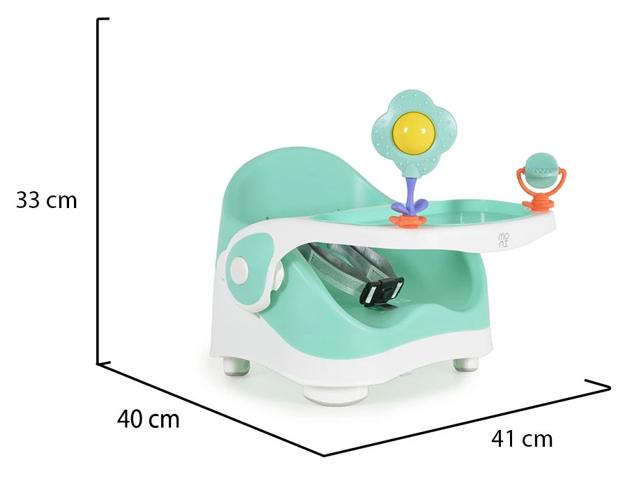Cangaroo Pistachio Mint Kinderstoel En Stoelverhoger 8 Cangaroo Pistachio Mint Kinderstoel En Stoelverhoger - Afbeelding 8