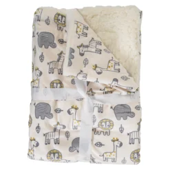 Cangaroo Shaggy Beige 75 X 105 Cm Wiegdeken 108060