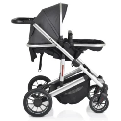 Cangaroo Thira Grey 3-in-1 Combi Kinderwagen Incl. Autostoel -Dolu Verkoopwinkel cangaroo thira grey 3 in 1 combi kinderwagen 17