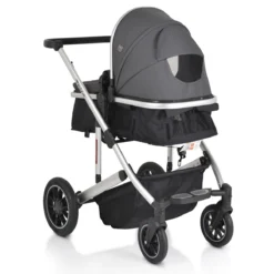 Cangaroo Thira Grey 3-in-1 Combi Kinderwagen Incl. Autostoel -Dolu Verkoopwinkel cangaroo thira grey 3 in 1 combi kinderwagen 6