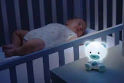 Chicco Dreamlight Bear Blue Nachtlampje Met Muziek C09830.20 -Dolu Verkoopwinkel chicco dreamlight bear blue nachtlampje met muziek 3