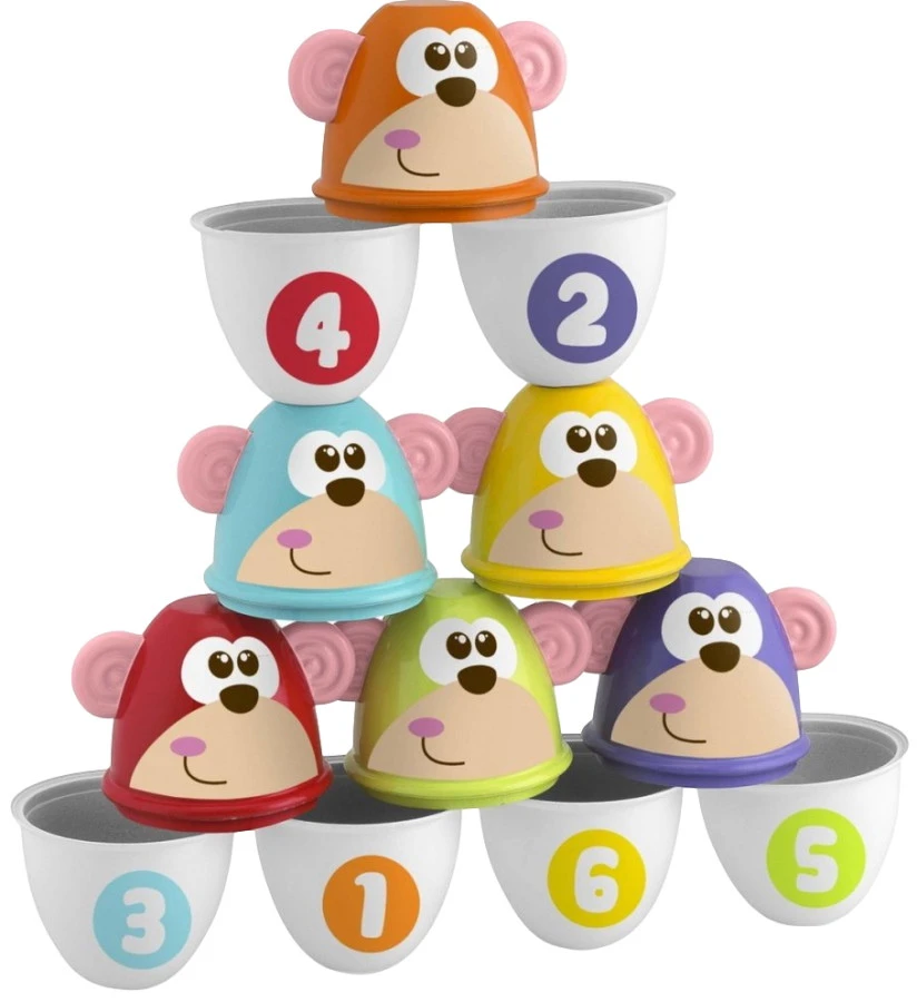 Chicco Monkey Strike Bowlingspel C05228 2 Chicco Monkey Strike Bowlingspel C05228 - Afbeelding 2