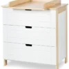 Commode Lieke Wit/Naturel