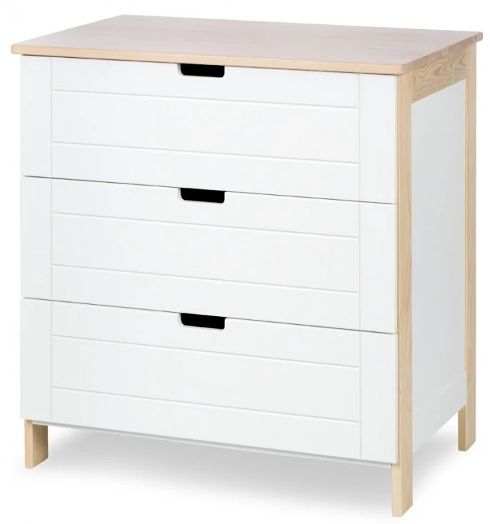 Commode Lieke Wit/Naturel 2 Commode Lieke Wit/Naturel - Afbeelding 2