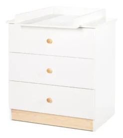 Babykamer Milly: Ledikant & Commode 25 Babykamer Milly: Ledikant & Commode -Dolu Verkoopwinkel commode milly wit 1 1