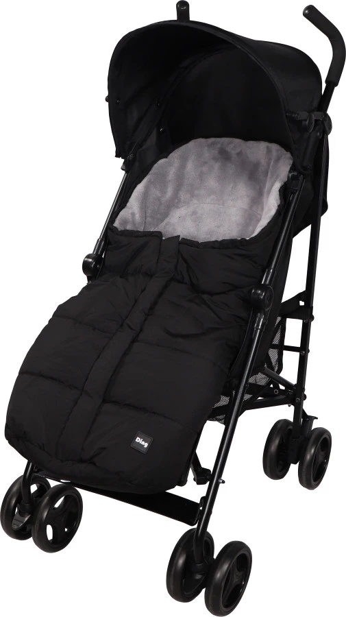 Ding Black Deluxe Universele Buggy/Wandelwagen Voetenzak DI-252424 9 Ding Black Deluxe Universele Buggy/Wandelwagen Voetenzak DI-252424 - Afbeelding 9