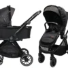 Ding Fenix Black/Black Kinderwagen DI-191701