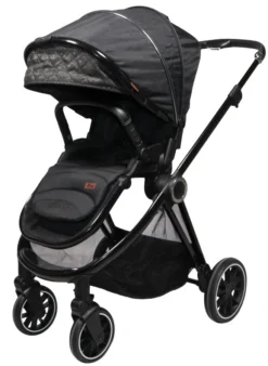Ding Fenix Black/Black Kinderwagen DI-191701 -Dolu Verkoopwinkel ding fenix black kinderwagen3