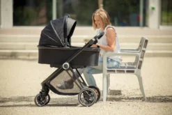 Ding Fenix Black/Black Kinderwagen DI-191701 -Dolu Verkoopwinkel ding fenix black kinderwagen 3