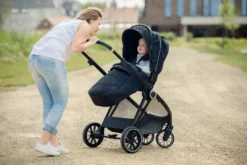 Ding Fenix Black/Black Kinderwagen DI-191701 -Dolu Verkoopwinkel ding fenix black kinderwagen 4