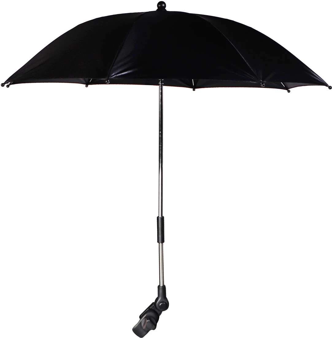 Ding Zwart UV Buggy Parasol DI-252421 2 Ding Zwart UV Buggy Parasol DI-252421 - Afbeelding 2
