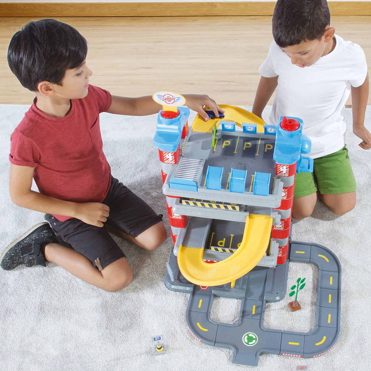 Dolu Parkeergarage Met 4 Etages Speelset 5159 7 Dolu Parkeergarage Met 4 Etages Speelset 5159 - Afbeelding 7