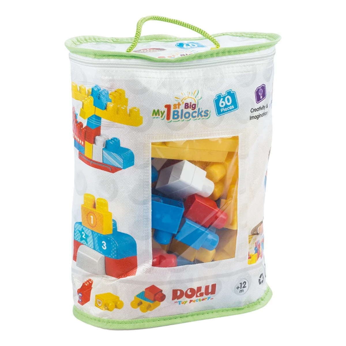 Dolu My First 60 Stuks Gekleurde Blokken 5019 10 Dolu My First 60 Stuks Gekleurde Blokken 5019 - Afbeelding 10