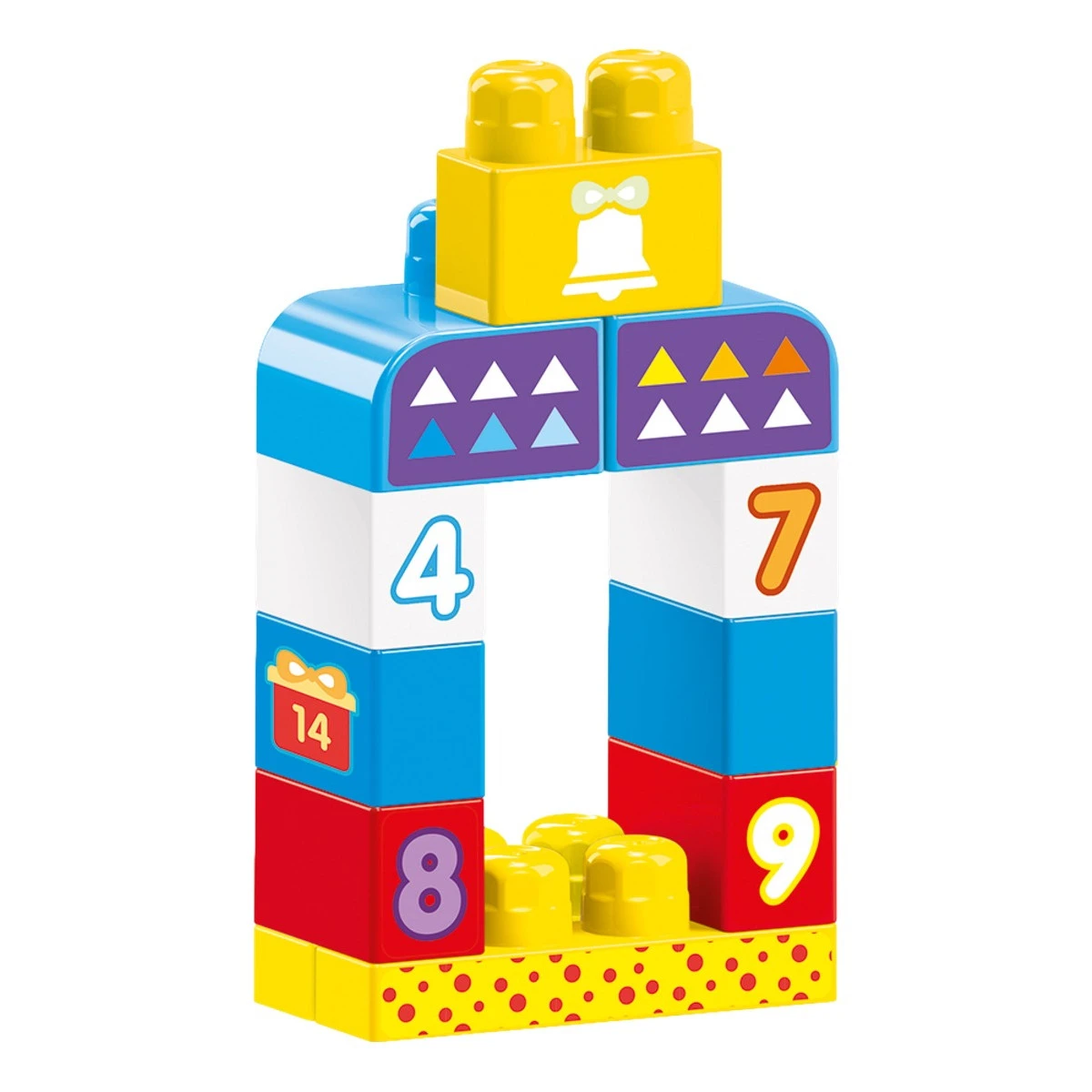 Dolu My First 60 Stuks Gekleurde Blokken 5019 2 Dolu My First 60 Stuks Gekleurde Blokken 5019 - Afbeelding 2