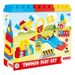 Dolu Play Set 50 Stuks Gekleurde Blokken 5025 -Dolu Verkoopwinkel dolu play 50 stuks gekleurde blokken 5025 6 1